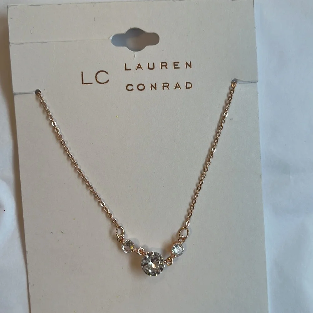 LC, Necklace with Cubic Zirconia